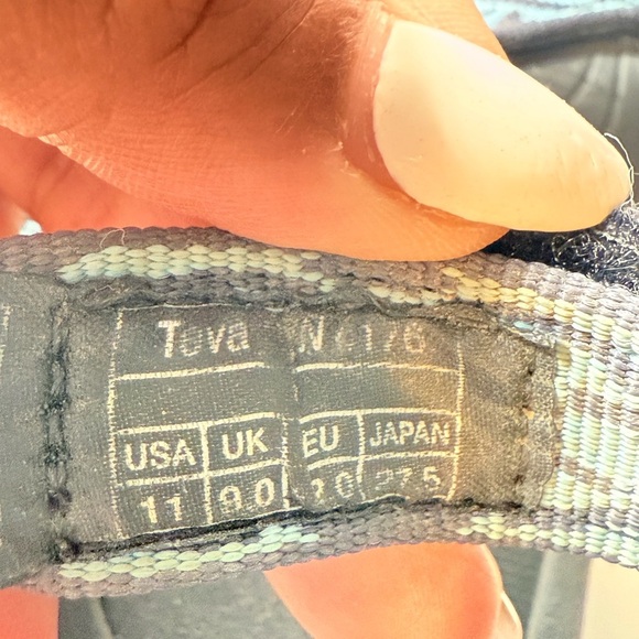 Teva Men's Black and Gray Sandals - Picture 5 of 6